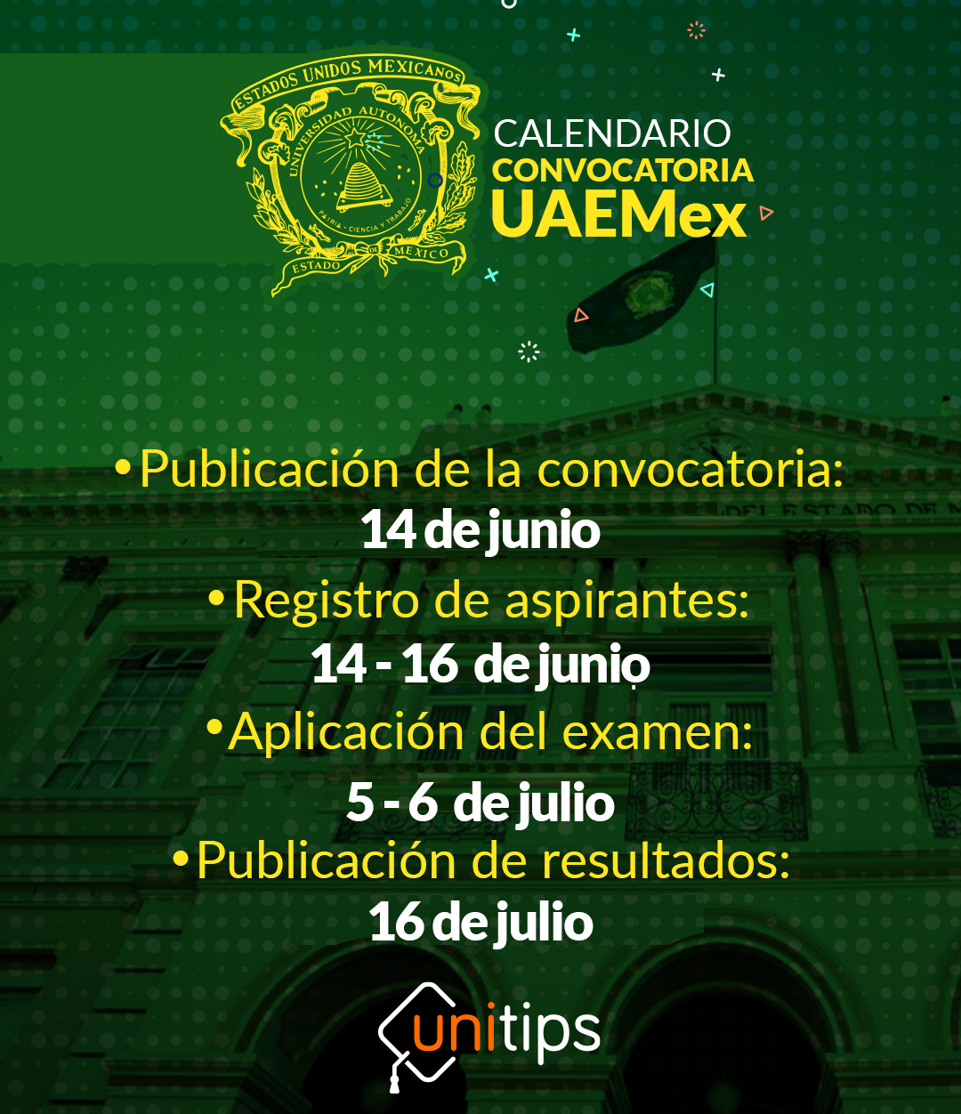 2° Convocatoria UAEMex 2023